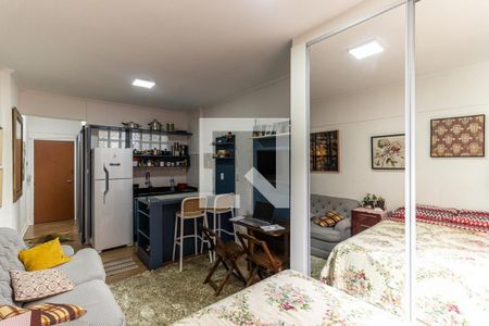 Sala/Quarto de kitnet/studio para alugar com 1 quarto, 25m² em Vila Buarque, São Paulo