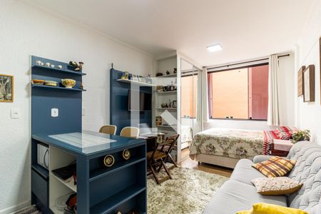 Sala/Quarto de kitnet/studio para alugar com 1 quarto, 25m² em Vila Buarque, São Paulo