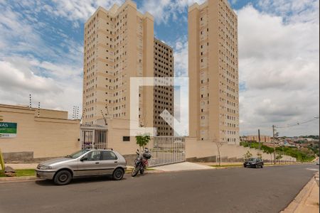 Fachada do Condomínio de apartamento para alugar com 3 quartos, 58m² em Jardim do Lago Continuação, Campinas