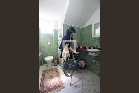 Lavabo de casa de condomínio à venda com 3 quartos, 400m² em Vargem Pequena, Rio de Janeiro