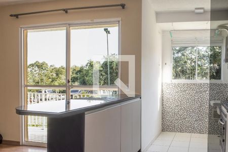 Sala de apartamento para alugar com 2 quartos, 72m² em Jardim Petrópolis, Cotia