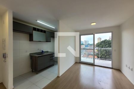 Sala de Estar/Jantar de apartamento para alugar com 2 quartos, 55m² em Vila Dom Pedro I, São Paulo