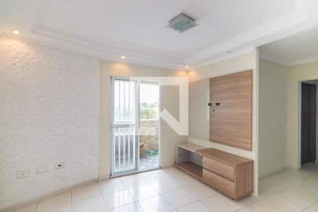 Sala de apartamento à venda com 2 quartos, 68m² em Vila Valparaíso, Santo André