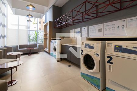 Apartamento para alugar com 39m², 1 quarto e 1 vaga Apartamento para alugar com 39m², 1 quarto e 1 vagaArea Comum - Lavanderia