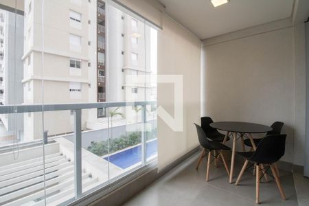 Apartamento para alugar com 39m², 1 quarto e 1 vaga Apartamento para alugar com 39m², 1 quarto e 1 vagaVaranda