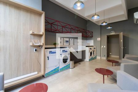 Apartamento para alugar com 39m², 1 quarto e 1 vaga Apartamento para alugar com 39m², 1 quarto e 1 vagaArea Comum - Lavanderia