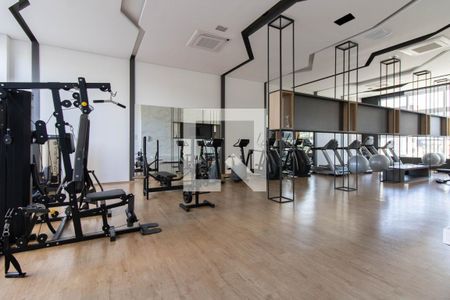 Apartamento para alugar com 39m², 1 quarto e 1 vaga Apartamento para alugar com 39m², 1 quarto e 1 vagaArea Comum - Academia