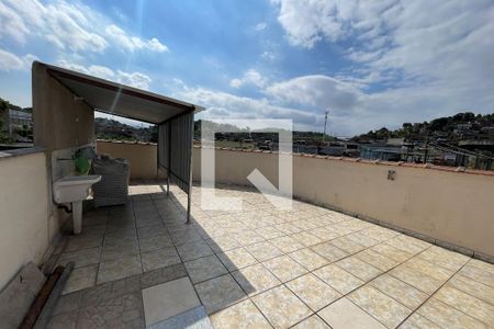 Terraço de casa para alugar com 2 quartos, 45m² em Jardim Olavo Bilac, Duque de Caxias