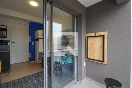 Varanda de apartamento à venda com 1 quarto, 26m² em Vila Nova Conceição, São Paulo