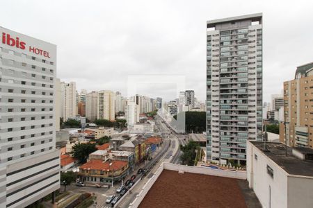 Vista  de apartamento à venda com 1 quarto, 26m² em Vila Nova Conceição, São Paulo