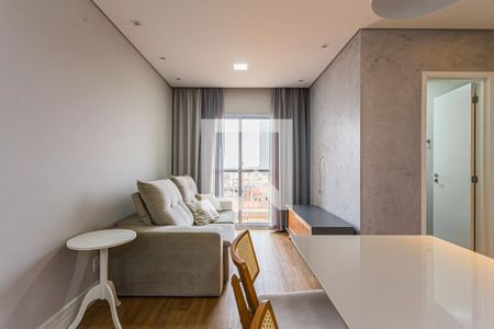 Sala de apartamento para alugar com 2 quartos, 54m² em Vila Humaitá, Santo André