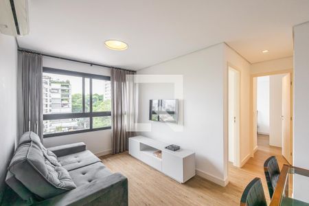 Sala de apartamento para alugar com 2 quartos, 56m² em Vila Madalena, São Paulo