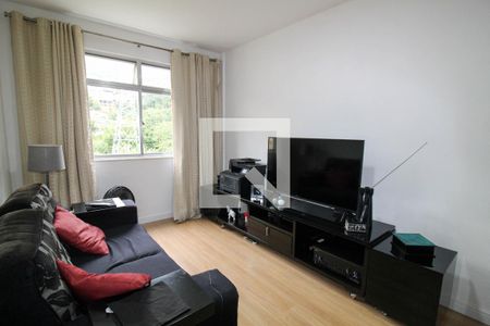 Sala de apartamento à venda com 3 quartos, 77m² em Grajaú, Rio de Janeiro