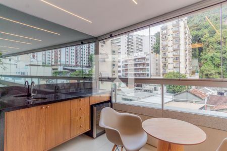 Varanda de apartamento para alugar com 3 quartos, 110m² em Botafogo, Rio de Janeiro