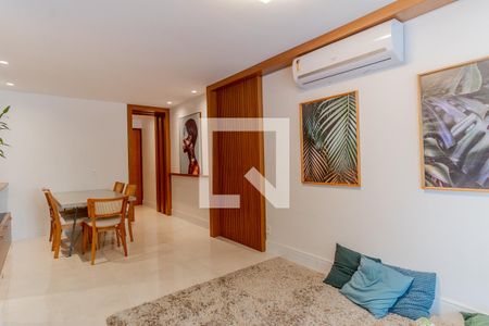 Sala de apartamento à venda com 3 quartos, 110m² em Botafogo, Rio de Janeiro