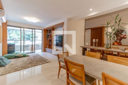 Sala de apartamento à venda com 3 quartos, 110m² em Botafogo, Rio de Janeiro