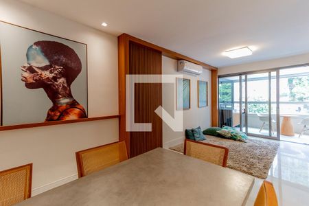 Sala de apartamento à venda com 3 quartos, 110m² em Botafogo, Rio de Janeiro