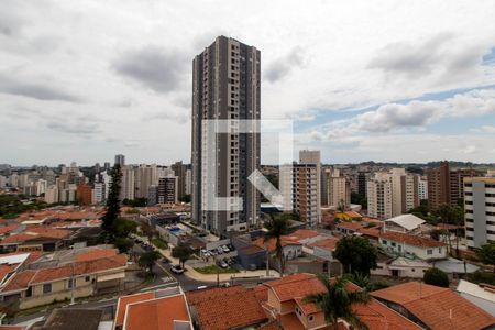 VISTA DA SALA/QUARTO de apartamento para alugar com 1 quarto, 54m² em Jardim Primavera, Campinas