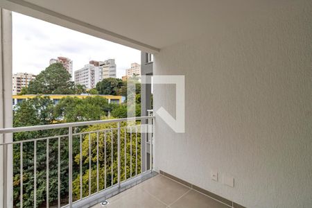 Varanda do Studio de kitnet/studio para alugar com 1 quarto, 31m² em Vila Mariana, São Paulo