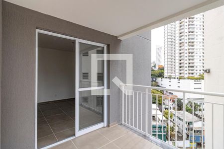 Varanda do Studio de kitnet/studio para alugar com 1 quarto, 31m² em Vila Mariana, São Paulo