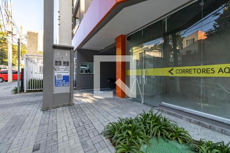 Studio para alugar com 31m², 1 quarto e sem vagaFachada e portaria