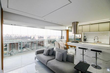 Sala de apartamento à venda com 1 quarto, 76m² em Vila Cruzeiro, São Paulo