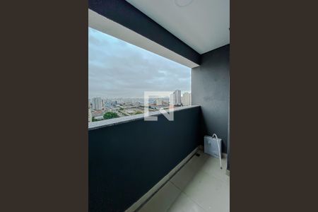 Varanda e Lavanderia de kitnet/studio à venda com 1 quarto, 23m² em Quarta Parada, São Paulo