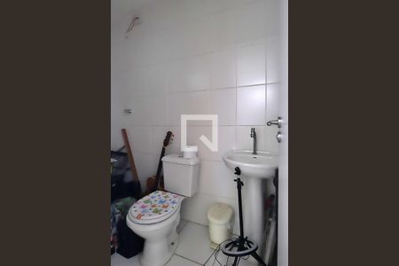 Banheiro da Suíte de apartamento para alugar com 2 quartos, 55m² em Santa Maria, Santo André