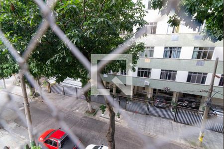 Vista da Sala de apartamento para alugar com 3 quartos, 110m² em Tijuca, Rio de Janeiro