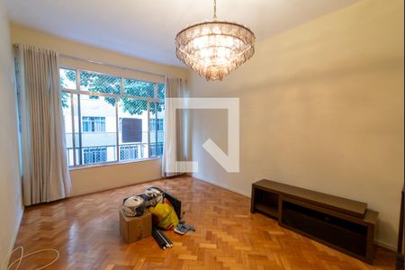 Sala de apartamento para alugar com 3 quartos, 110m² em Tijuca, Rio de Janeiro