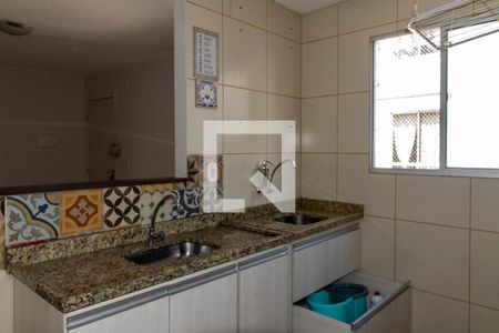 Cozinha e Área de Serviço de apartamento para alugar com 2 quartos, 43m² em Vila Alzira, Guarulhos