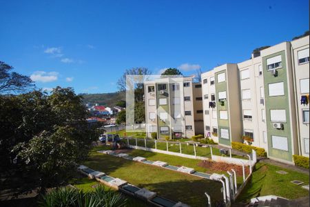 Sala _Vista de apartamento à venda com 2 quartos, 55m² em Jardim Itu, Porto Alegre