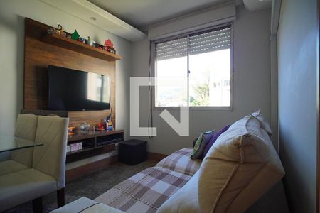 sala de apartamento à venda com 2 quartos, 55m² em Jardim Itu, Porto Alegre