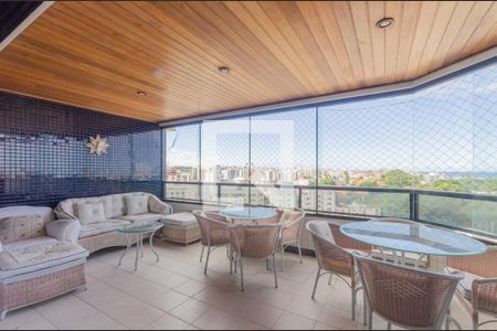 Varanda da Sala de apartamento para alugar com 4 quartos, 305m² em Rio Vermelho, Salvador