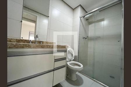 Banheiro de apartamento para alugar com 1 quarto, 45m² em Vila Mascote, São Paulo