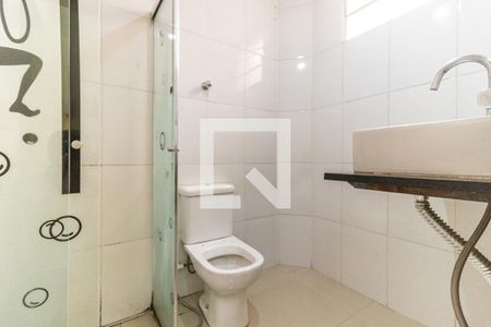 Banheiro de kitnet/studio para alugar com 1 quarto, 29m² em Santa Efigênia, São Paulo