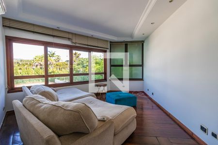 Sala Privativa de casa de condomínio para alugar com 6 quartos, 420m² em Alphaville, Santana de Parnaíba