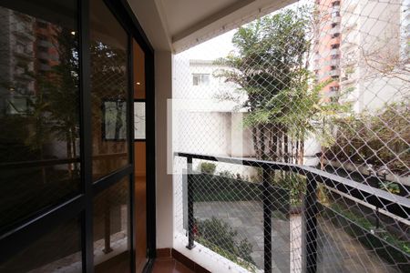 Varanda da Sala de apartamento à venda com 1 quarto, 73m² em Itaim Bibi, São Paulo