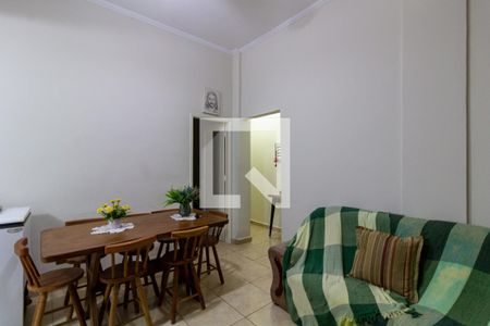 Sala de apartamento para alugar com 3 quartos, 116m² em Vila Assuncao, Praia Grande