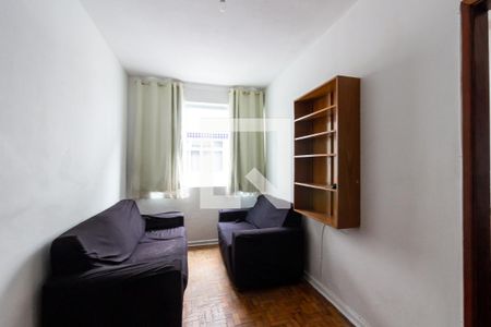 Sala de apartamento para alugar com 1 quarto, 31m² em Canto do Forte, Praia Grande