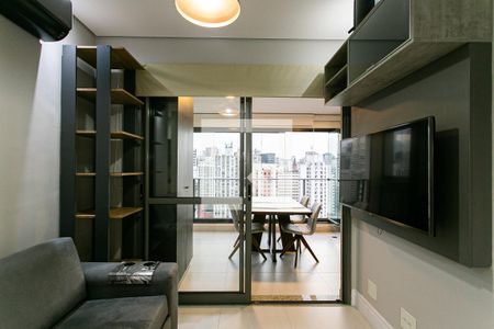 Sala de apartamento à venda com 1 quarto, 38m² em Aclimação, São Paulo