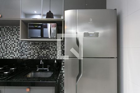 Apartamento à venda com 38m², 1 quarto e 1 vagaCozinha - Geladeira e Microondas