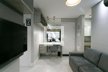 Sala de apartamento à venda com 1 quarto, 38m² em Aclimação, São Paulo