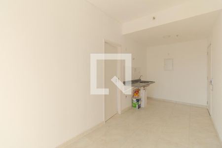 Sala e cozinha de apartamento à venda com 1 quarto, 33m² em Penha de França, São Paulo