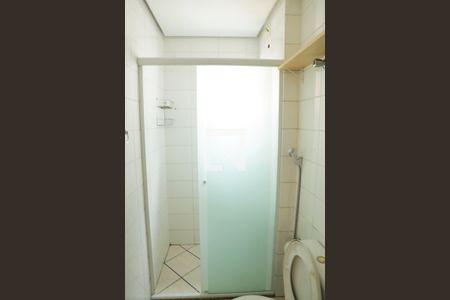 Banheiro de kitnet/studio para alugar com 1 quarto, 44m² em Santa Cecília, São Paulo