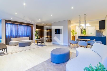Apartamento para alugar com 43m², 2 quartos e 1 vagaÁrea comum - Salão de festas 1