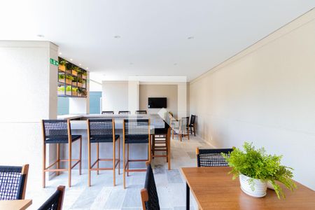 Apartamento para alugar com 43m², 2 quartos e 1 vagaÁrea comum - Salão de festas 2