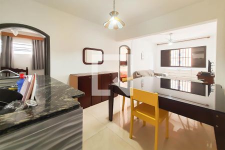 Sala de Jantar de apartamento para alugar com 2 quartos, 62m² em Vila Alzira, Guarujá