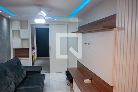 sala de apartamento à venda com 2 quartos, 46m² em Taquara, Rio de Janeiro