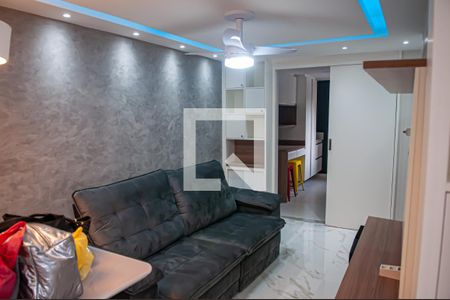 sala de apartamento à venda com 2 quartos, 46m² em Taquara, Rio de Janeiro